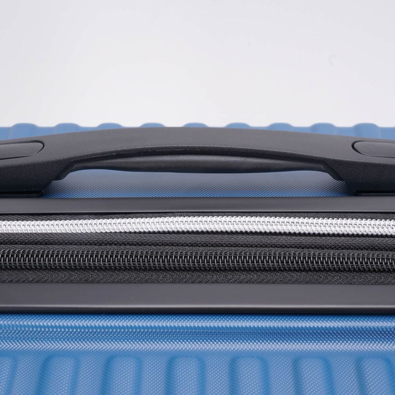 Lot de 3 valises rigides 329 Extensibles 55, 66 et 76 cm Bleu foncé