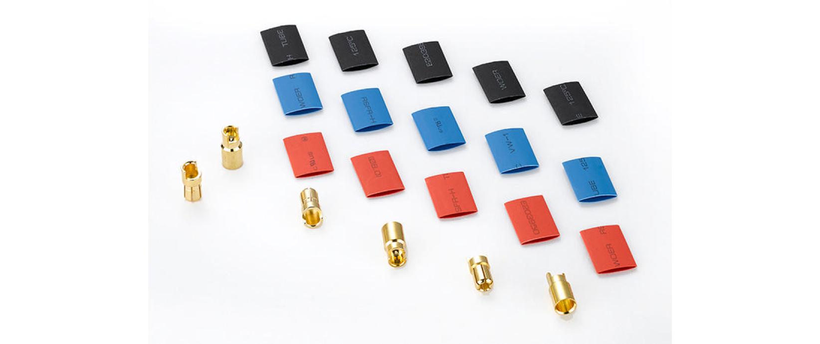Stecker 6mm Gold 3 PaarStecker