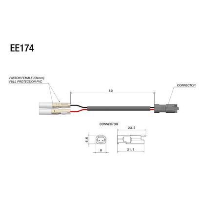 Kit résistance Rizoma câblage pour Clignotants Rizoma