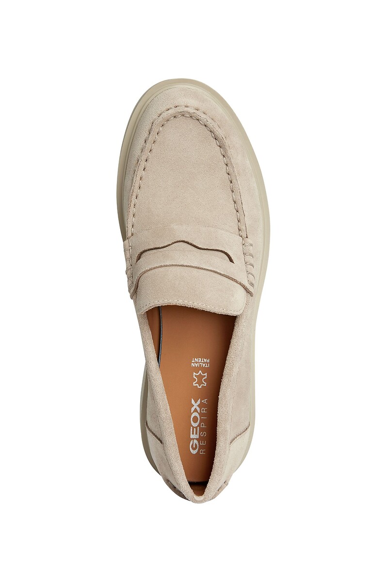 Mocassins GEOX em couro respirável Spherica EC1