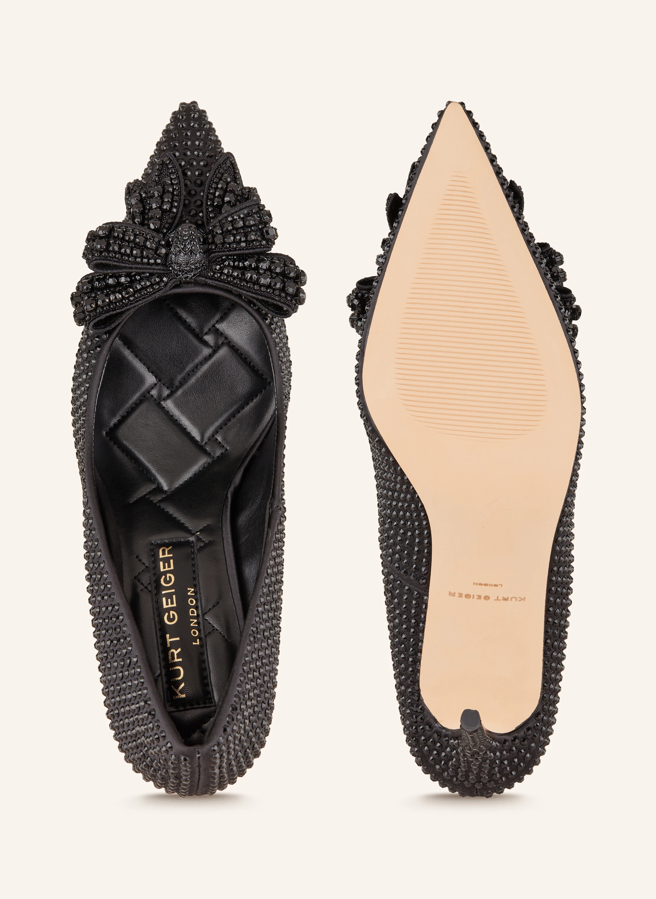 KURT GEIGER Pumps BELGRAVIA mit Schmucksteinen