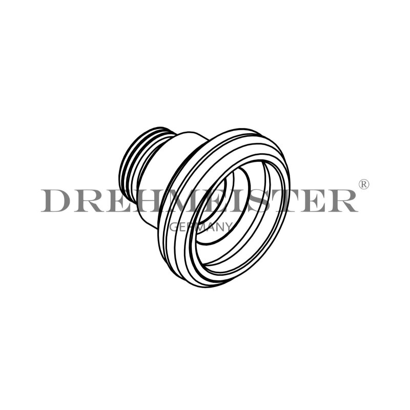 DREHMEISTER ACME Tankadapter Ø22mm (1 ¾' x W 21,8)