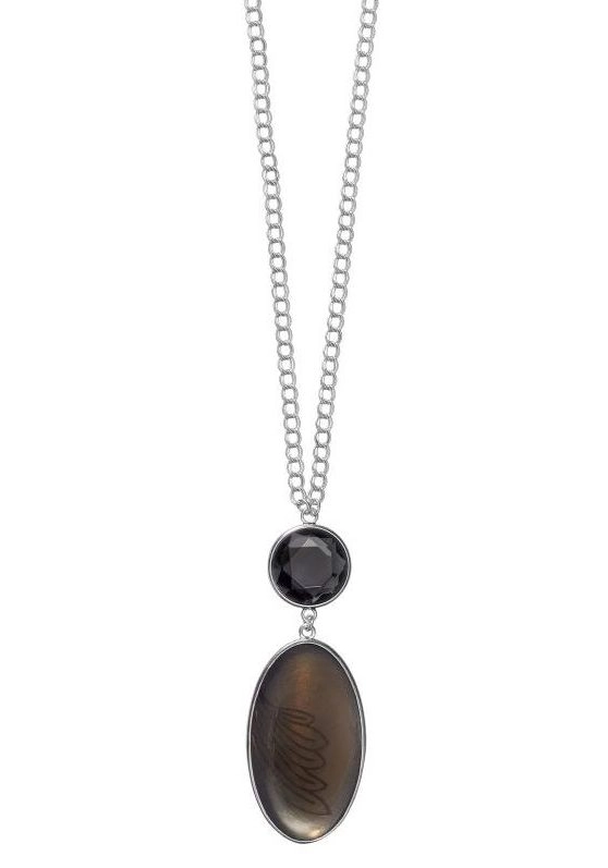 Pilgrim GoDiva Damenhalskette grey/silver 549111