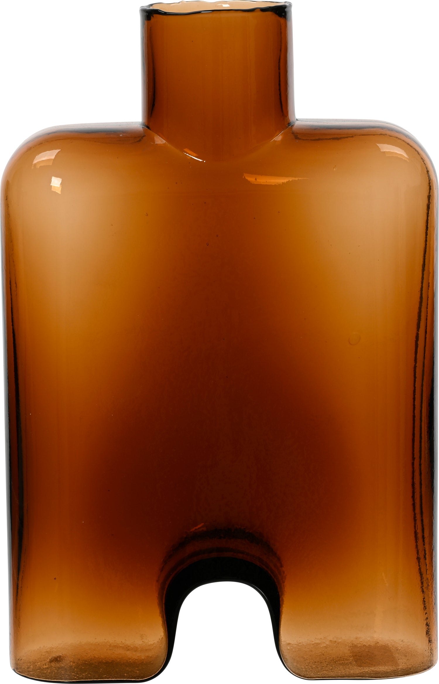 Decoris vaas bruin 8 x 20 x 31 cm