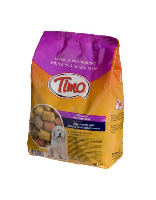Timo Koekjes Merg Gevuld Mini Mix - Hondensnacks - 700 g