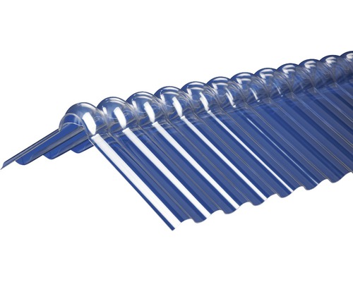 Gutta Wellfirsthaube Acryl Sinus 76/18 helder 1045 mm (2-delig)