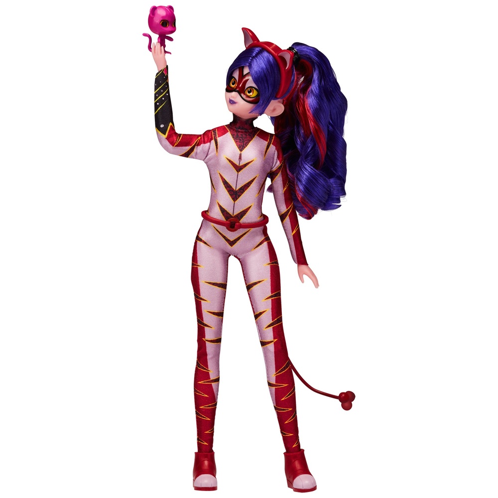 Miraculous Ladybug 26cm Lila Tigerin Modepuppe