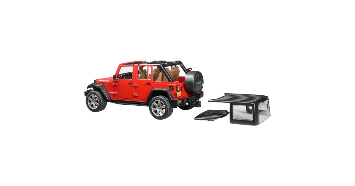 bruderJeep Wrangler Unlimited Rubicon Modelvoertuig  (02525)