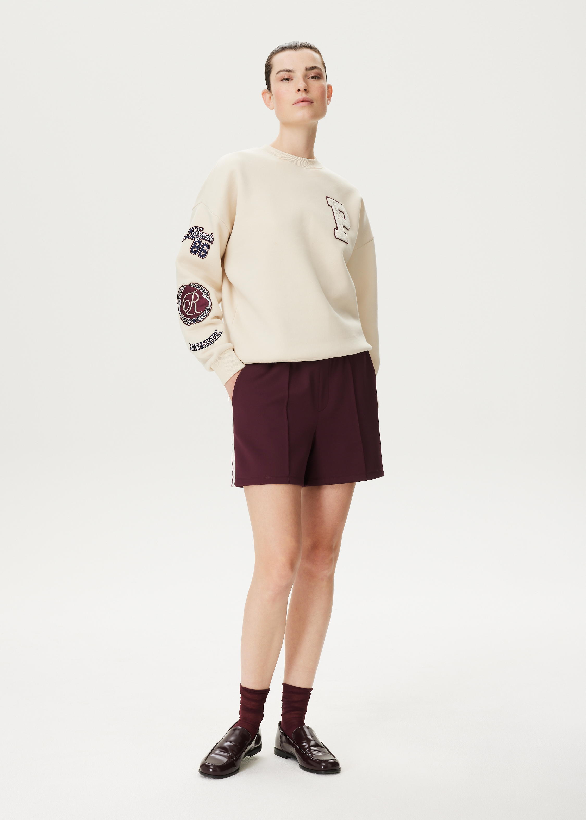 Sweater college stijl
