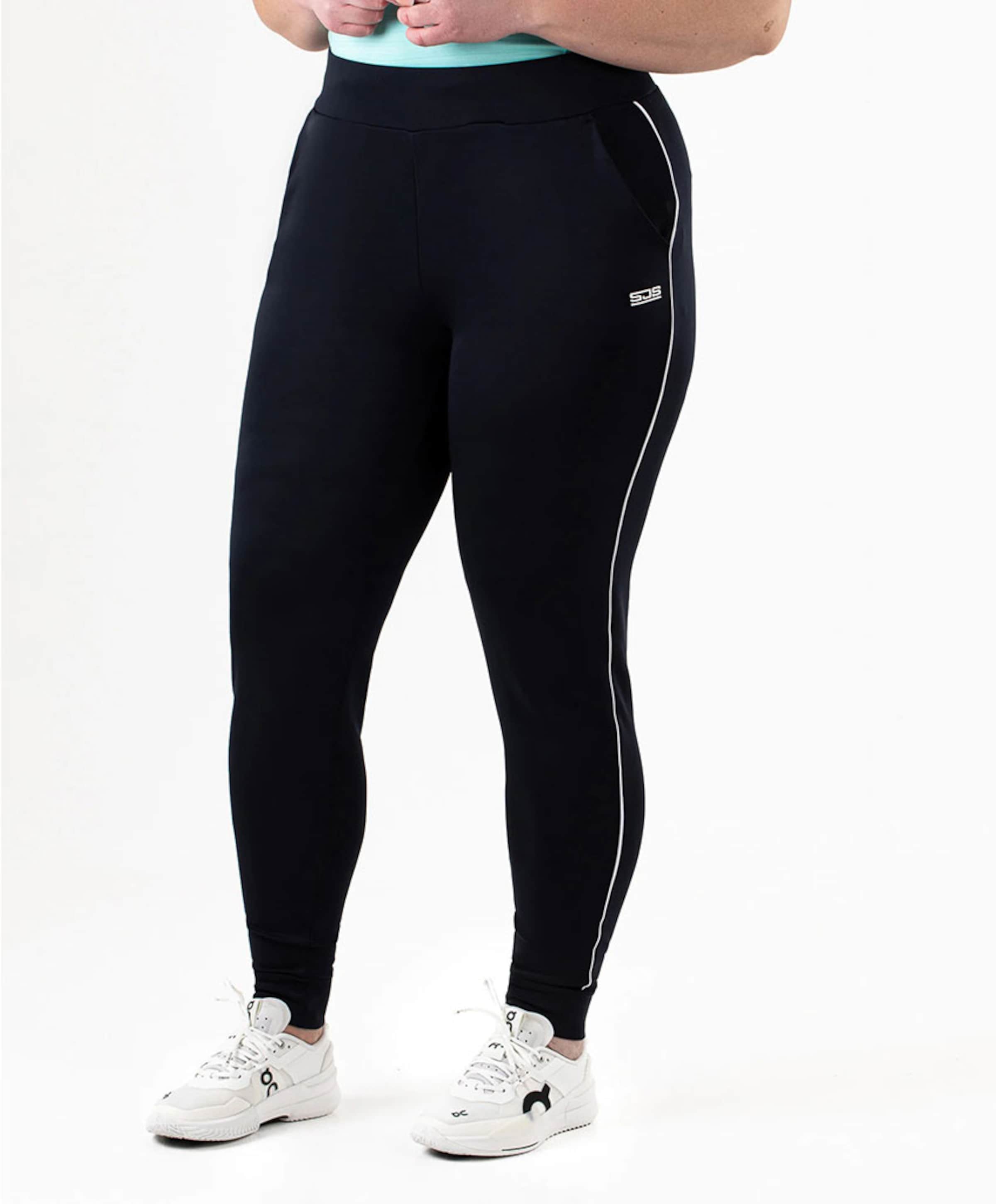 Sjeng Sports Kyrsten dames plussize trainingsbroek blauw