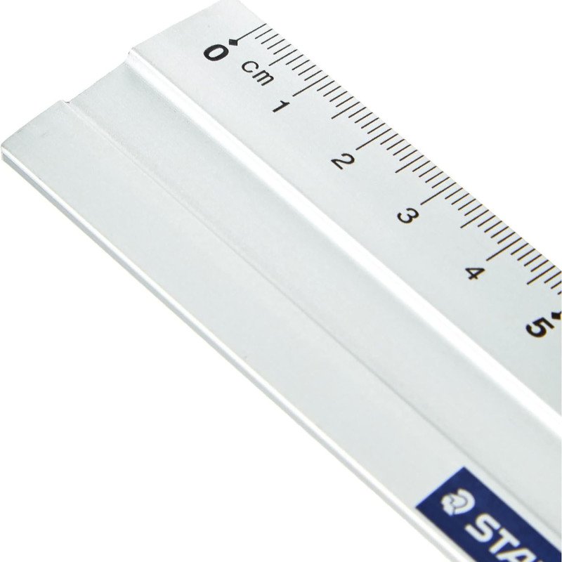 Règle plate aluminium Staedtler 15 cm
