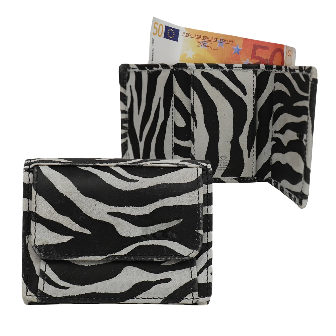 Portemonneetje 'Nana' zebra Zebra