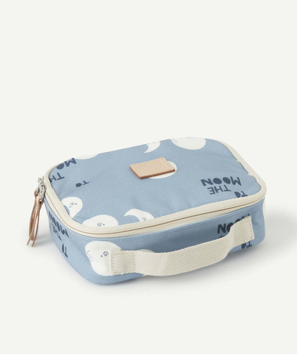 JOJO FACTORYTROUSSE À GOUTER BLEU IMPRIMÉ LUNE