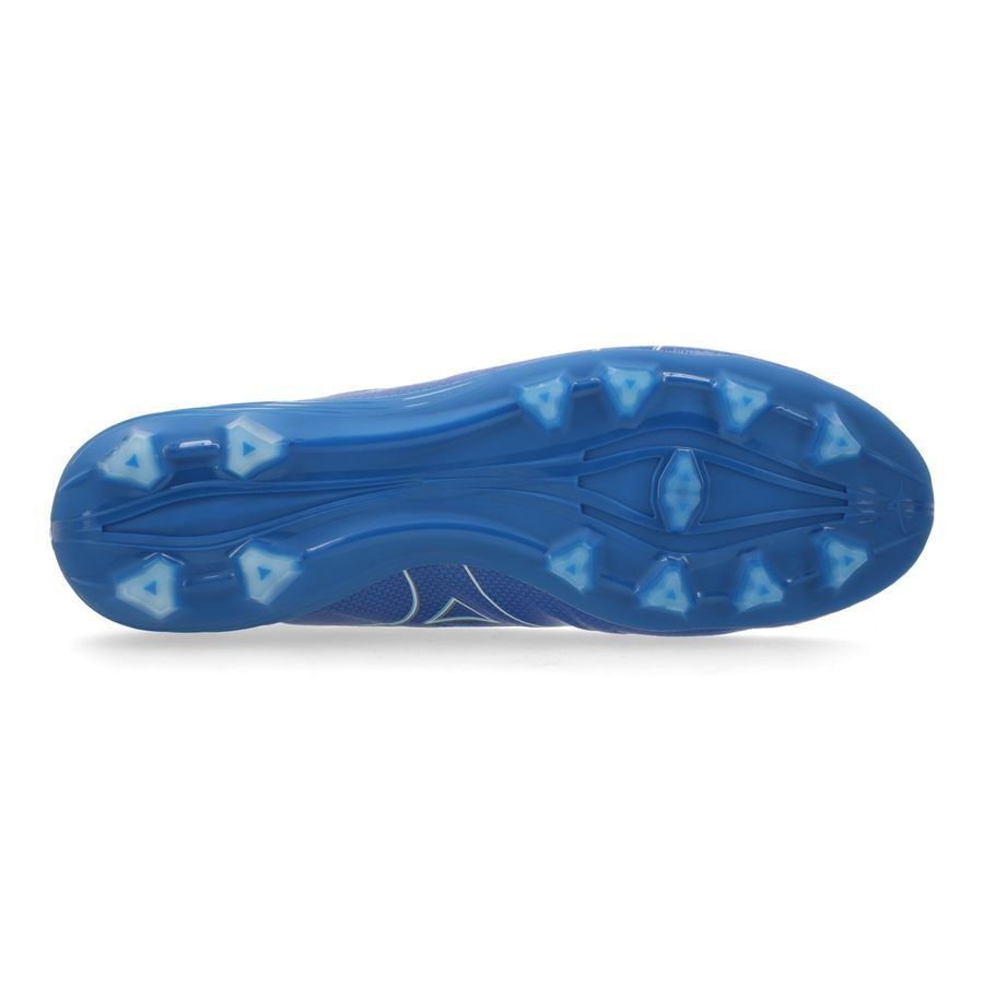 Mizuno Alpha Pro FG/AG Mugen - Bleu/Blanc/Doré