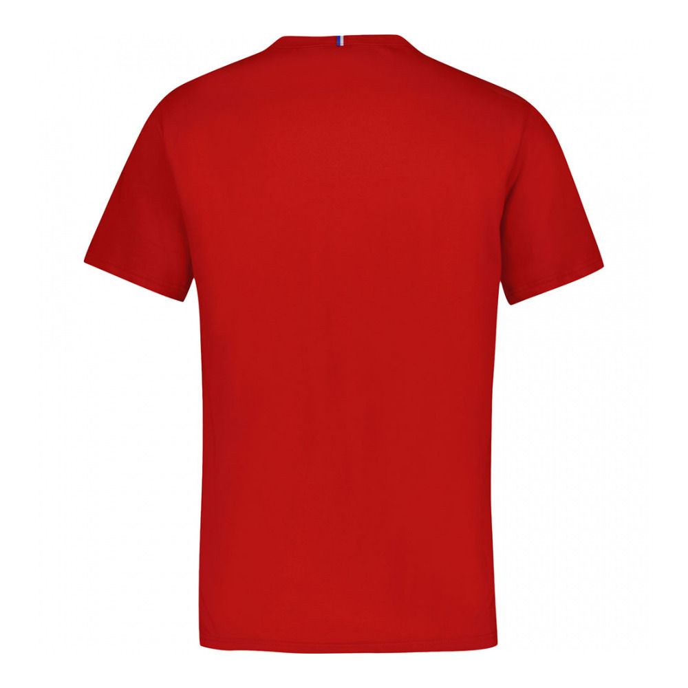 Le Coq Sportif TRI - Tee-shirt rouge electro