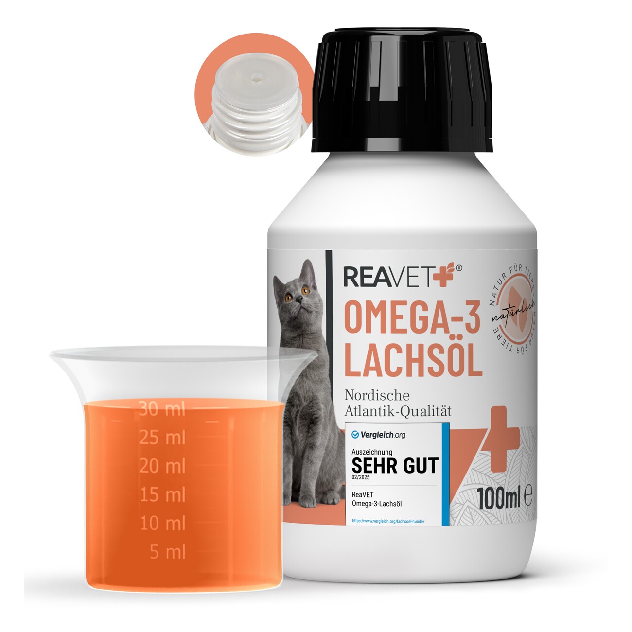 REAVET Omega-3 Lachsöl 100ml