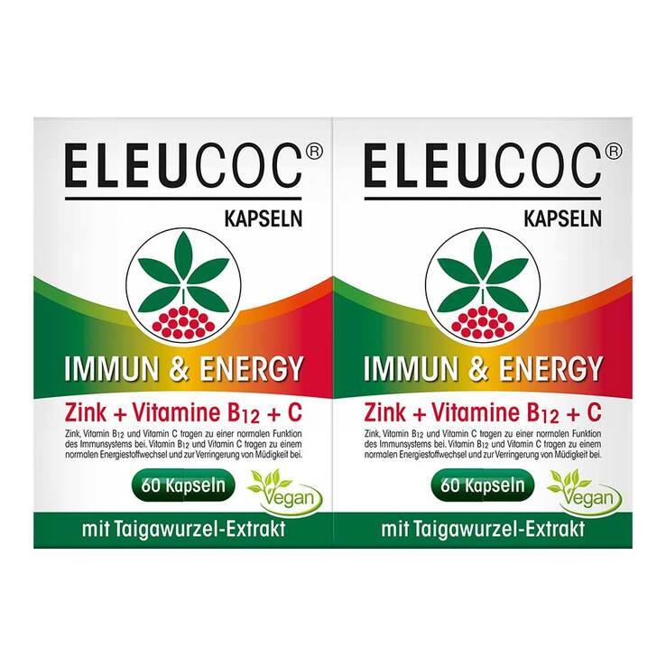 Eleucoc Immun & Energy Kapseln, 2X60 St
