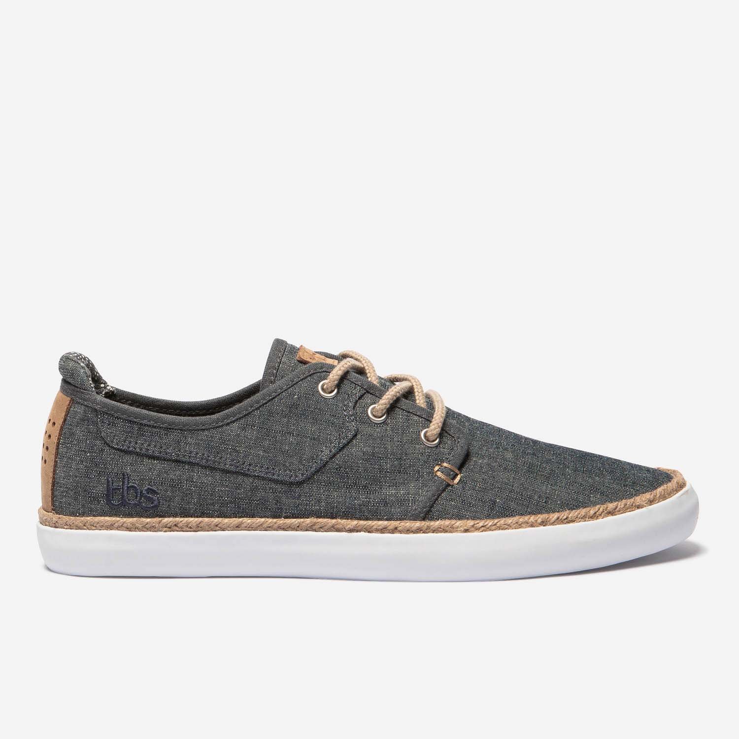 Tennis En Toile Homme Bleu