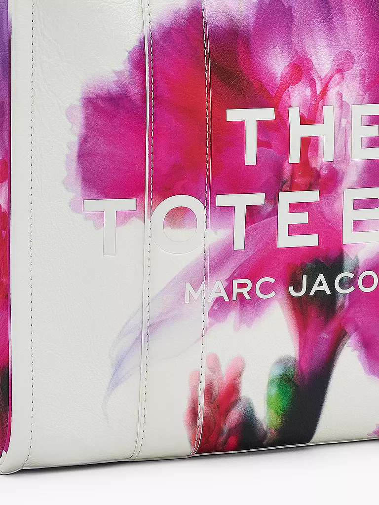 MARC JACOBS Ledertasche - Tote Bag THE MEDIUM TOTE weiss