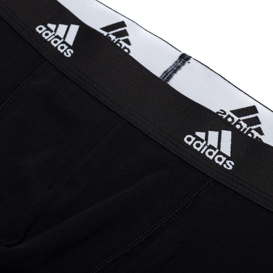 adidas Boxers Active Flex Cotton Pack de 3 - Noir/Gris/Rose