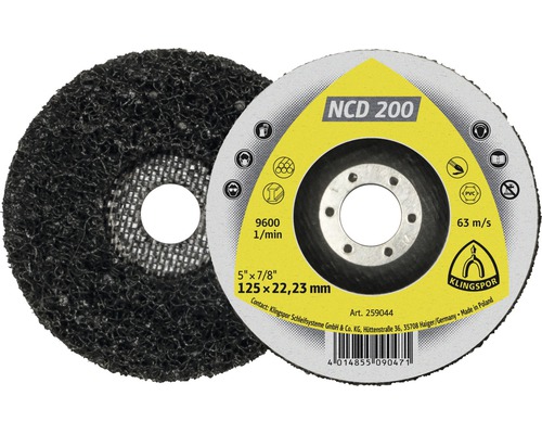 Reinigingsschijf Klingspor NCD 200 Ø 115x22,23 mm