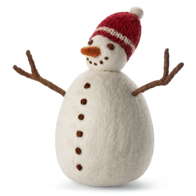 Schneemann Filz, Groß