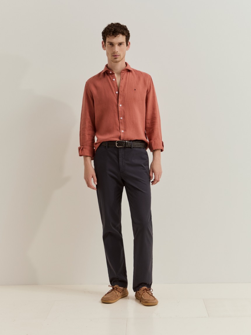Calças chino regular fit