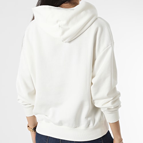 Sweat Capuche Femme 116079 Blanc