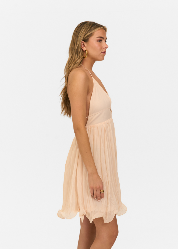 Aylin jurk beige