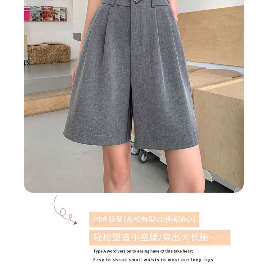 Sienne - Hoge taille wijde jurk shorts