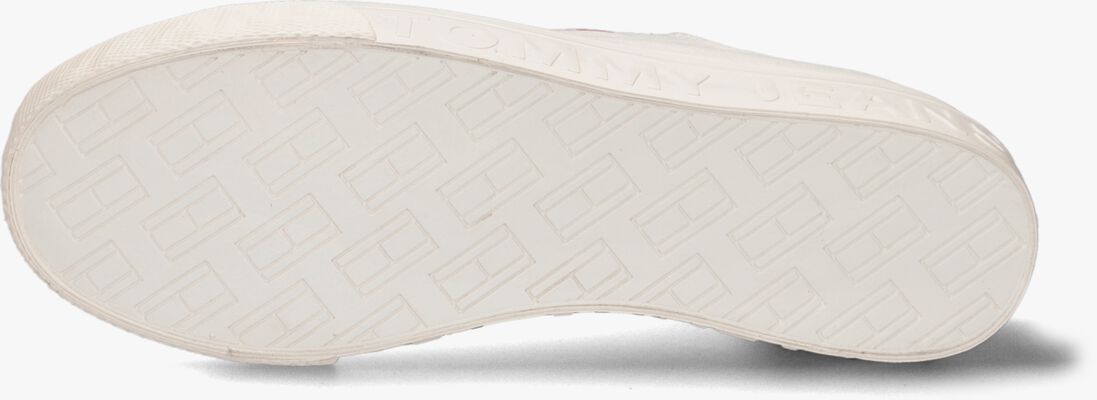TOMMY JEANS witte tommy jeans lage sneakers tommy jeans flatform sneaker