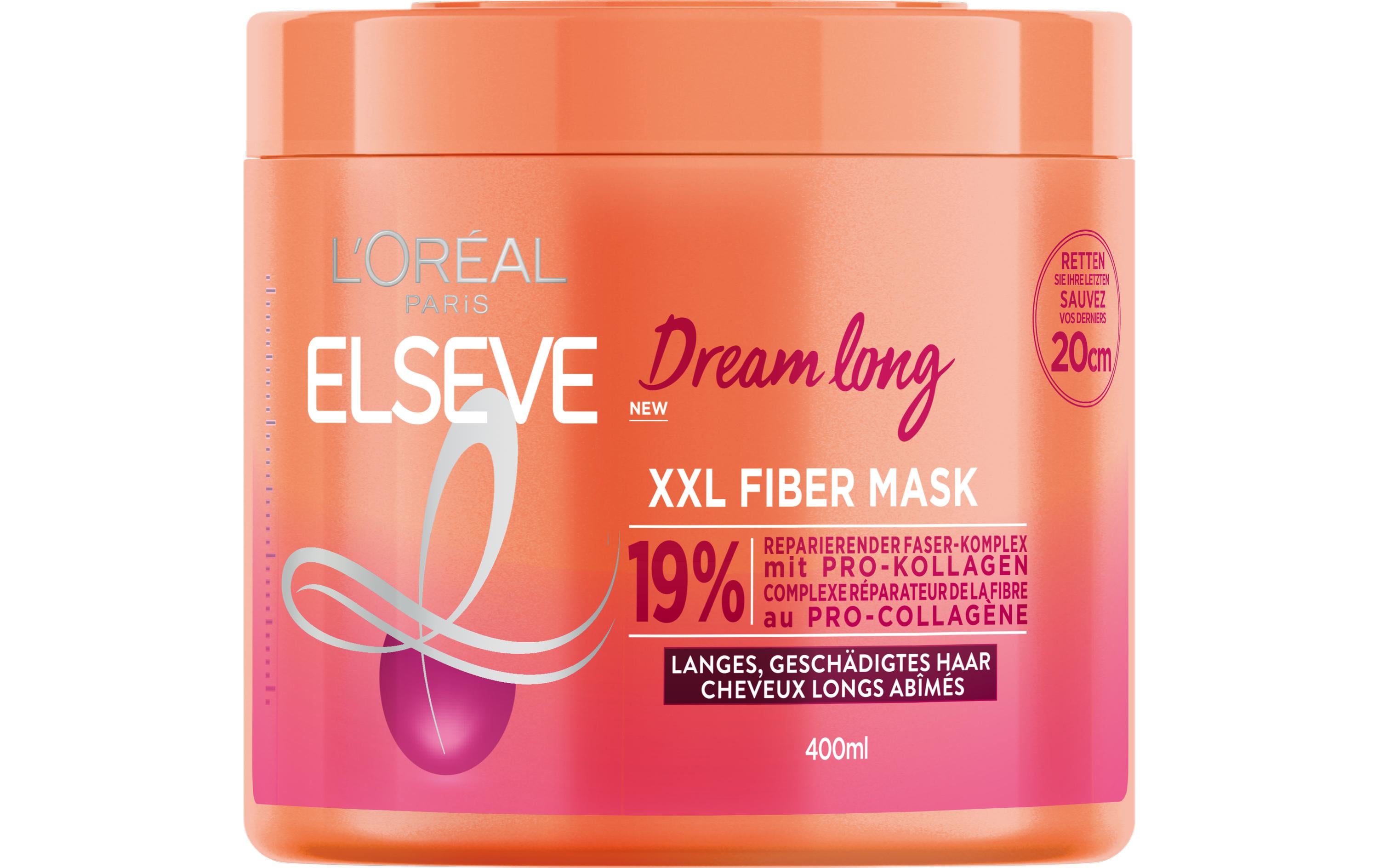 Dream Long XXL Fibermask 400 mlHaarkur für stark geschädigte Haarlängen