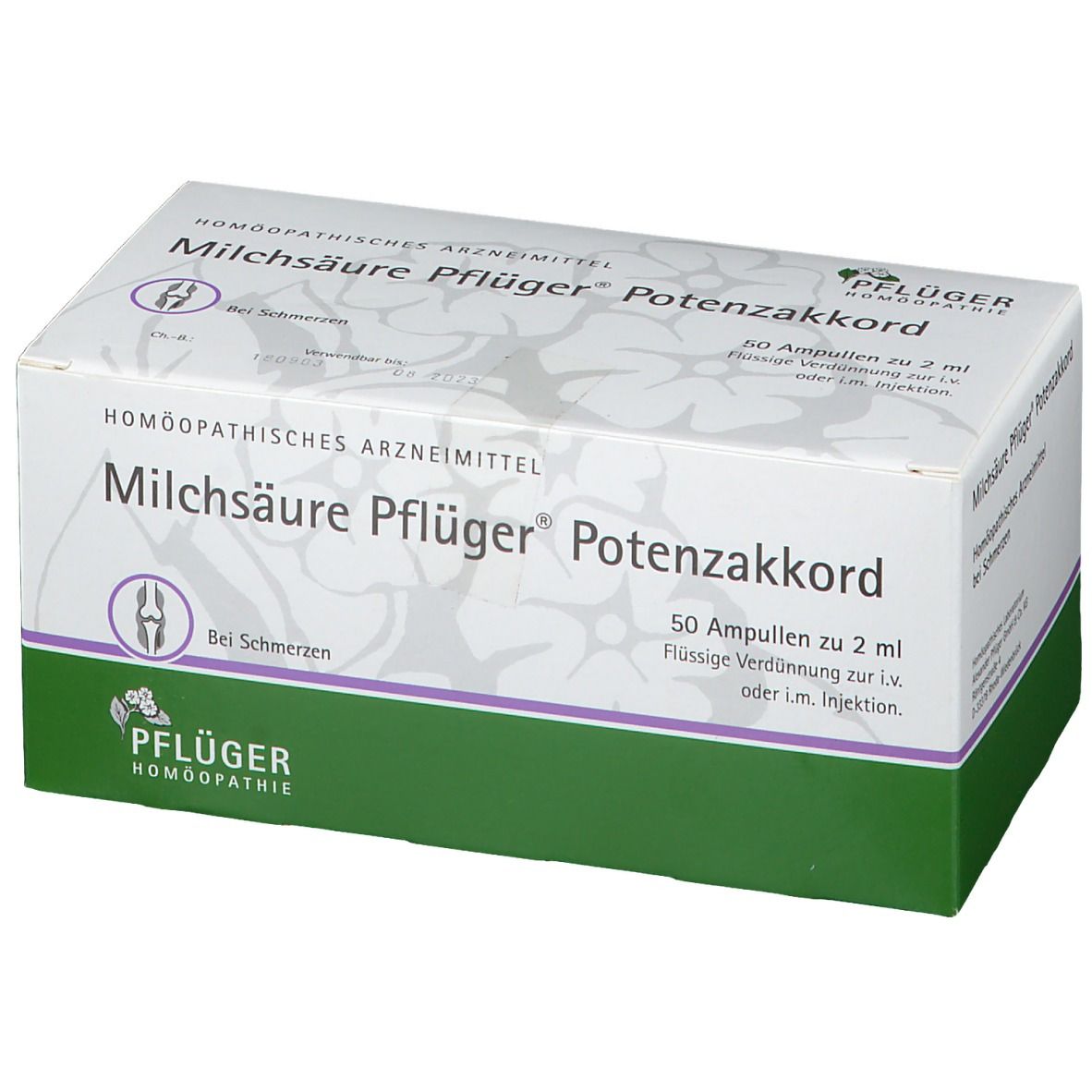 Milchsäure Pflüger® Potenzakkord