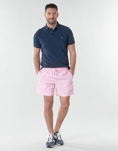 Polo Ralph Lauren - MAILLOT SHORT DE BAIN EN NYLON RECYCLE, CORDON DE SERRAGE ET POC Rosa