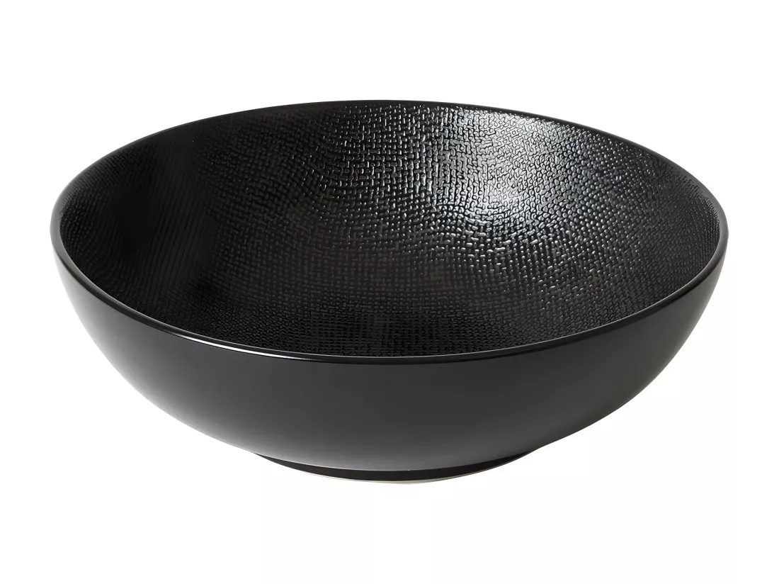 Saladier Vésuvio noir 24 cm