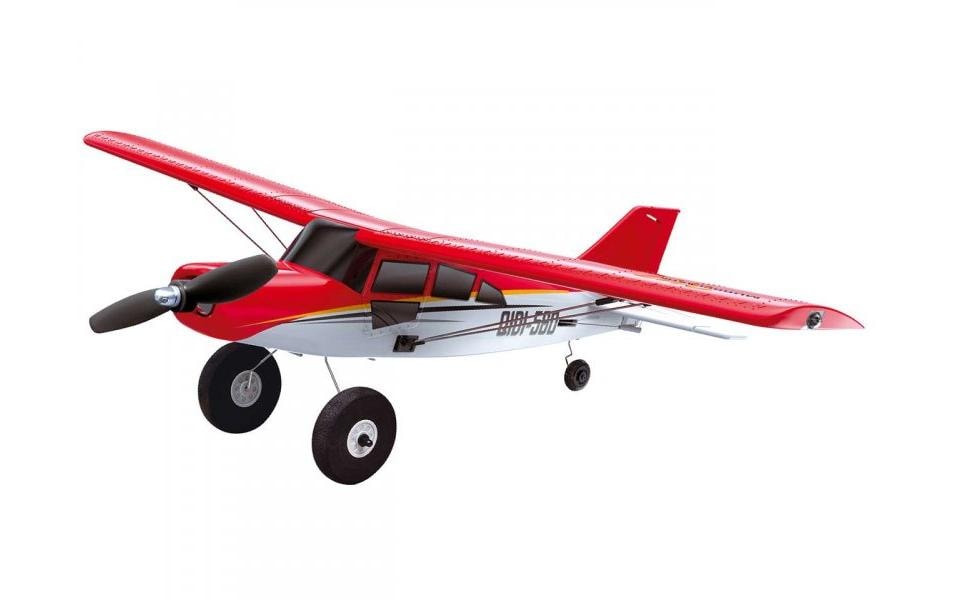 Trainer Piper Sport Cub 510 mm 4-Kanal, Rot, RTFKleines 4-Kanal RC Flugzeug mit Gyro
