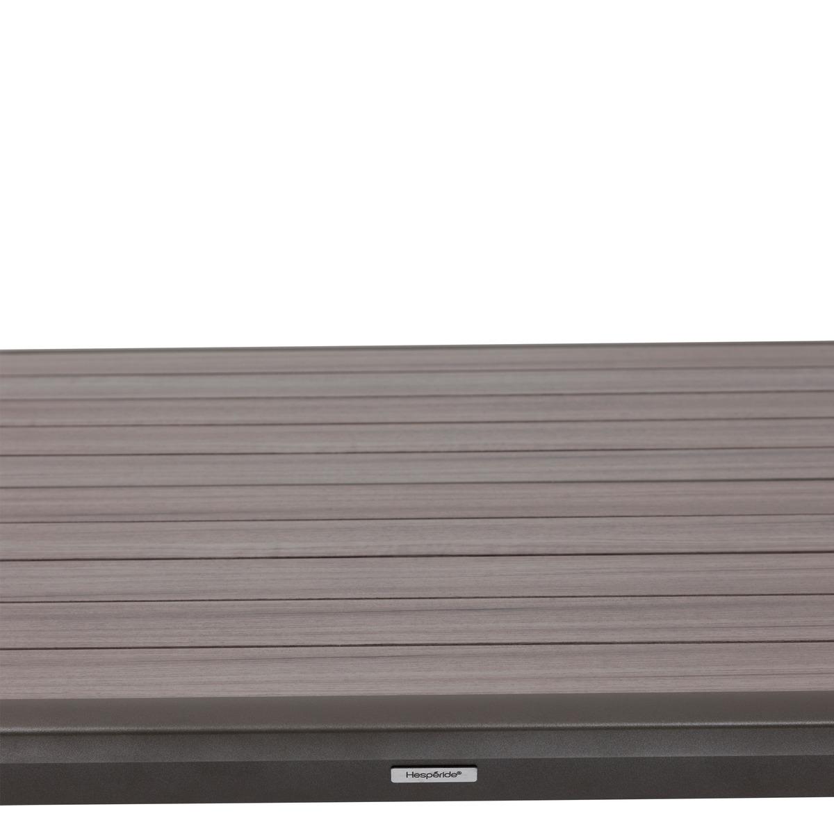 TABLE PAVANE EXTENSIBLE ALUMINIUM SEIGLE PRALINE 12 PLACES