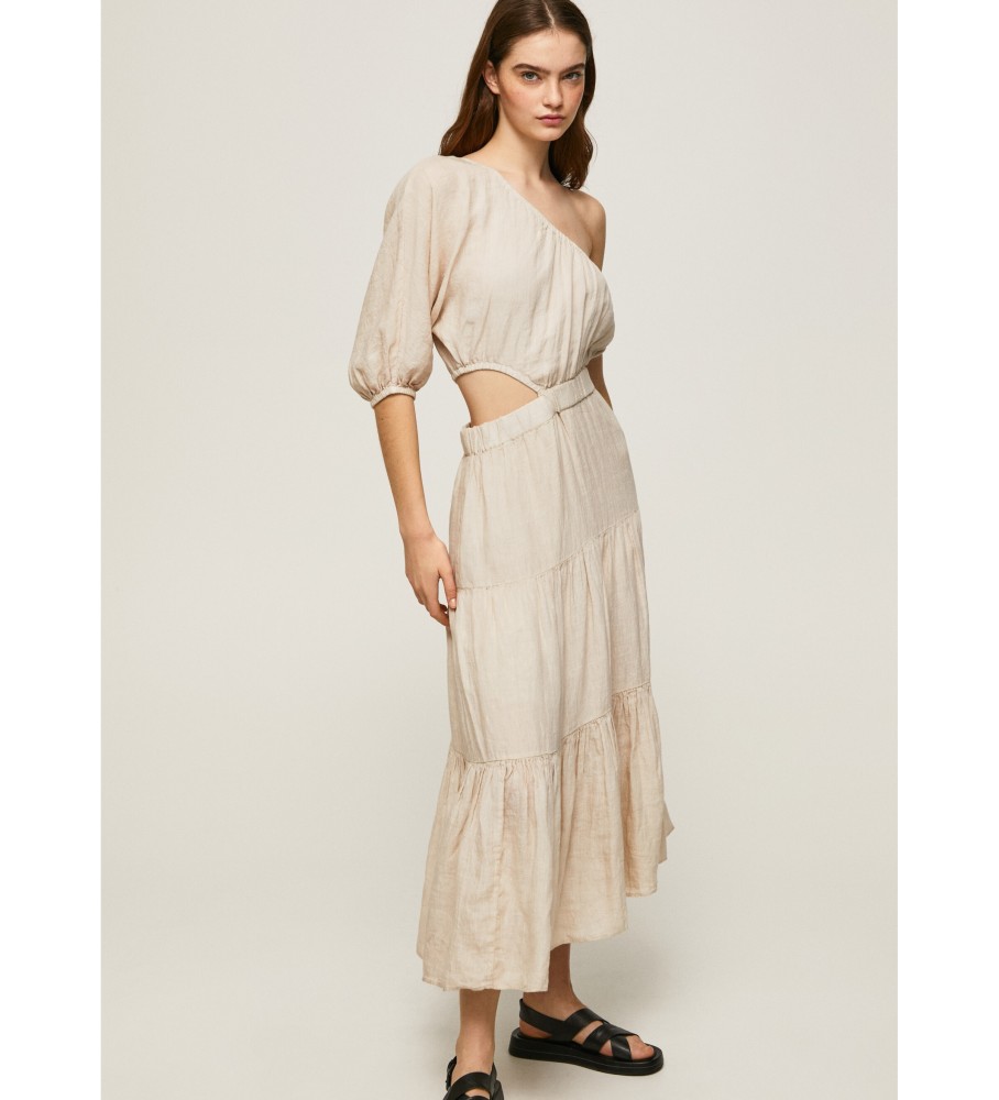 Vestido Pua bege da Pepe Jeans