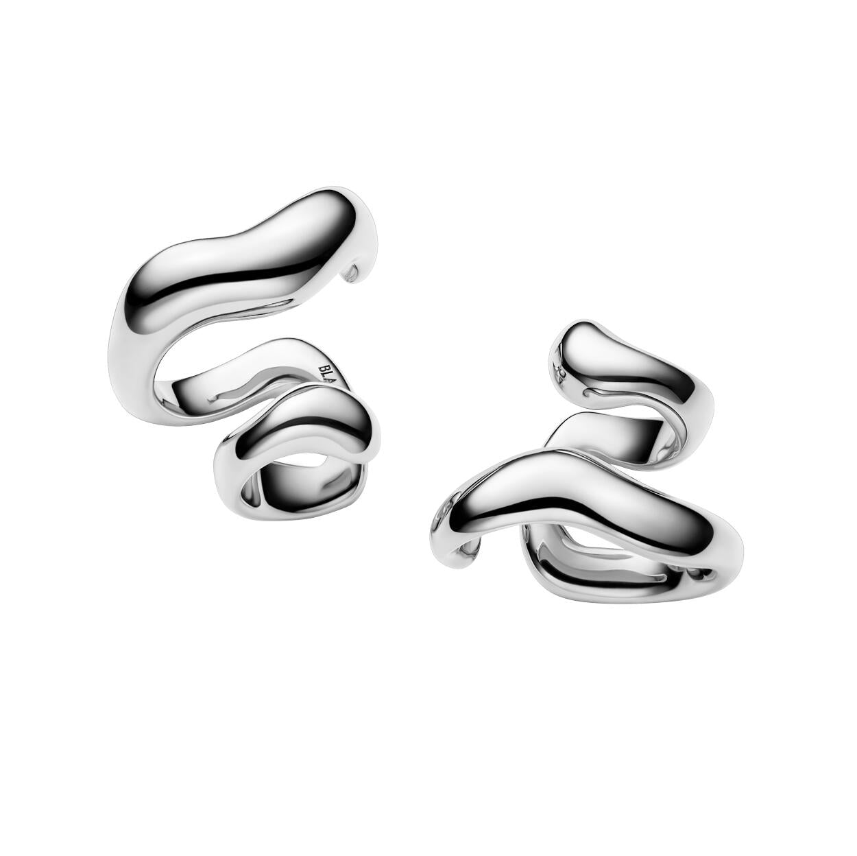 Maria Black  Sagene Ear Cuff - sølv