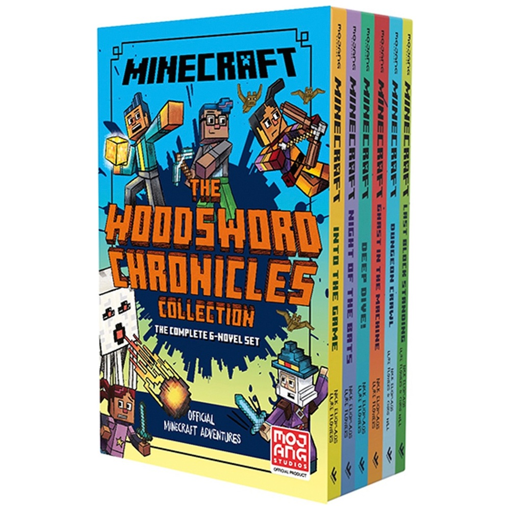 Minecraft Die Waldschwert-Chroniken-Sammlung: 6-teiliges Buch-Schuberset