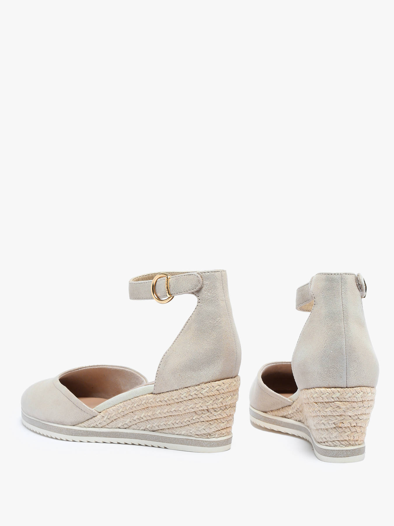 Escarpins semelle compense en cuir TAMARIS