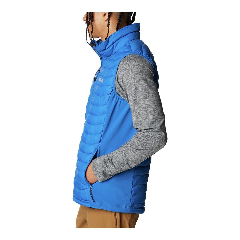 Columbia POWDER PASS - Doudoune Homme bright indigo