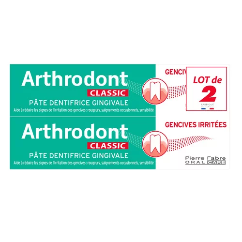 Classic Pâte Dentifrice Gingivale - 2 x 75 ml