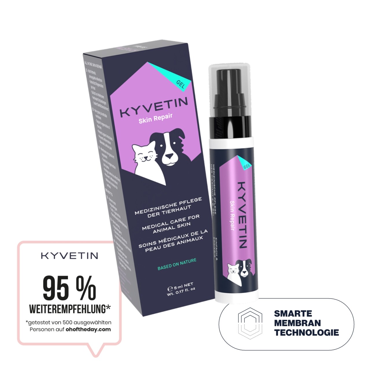 KYVETIN Gel Skin Repair für Hunde und Katzen