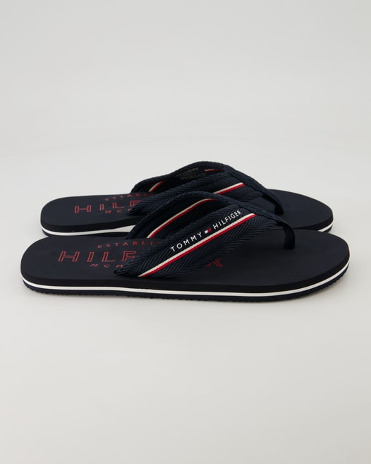 Tommy Hilfiger Beach Sandal Zehentrenner in Blau