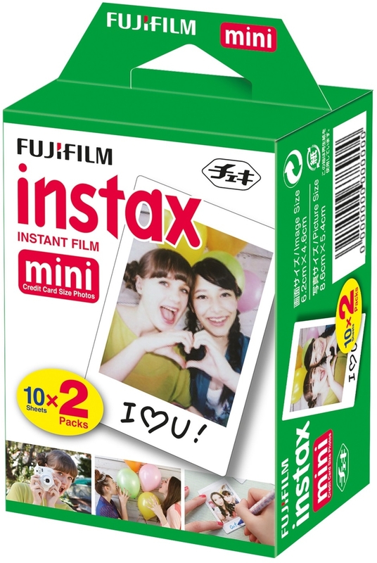 Fujifilm Instax Mini Sofortbildfilm, 2 x 10 Fotos