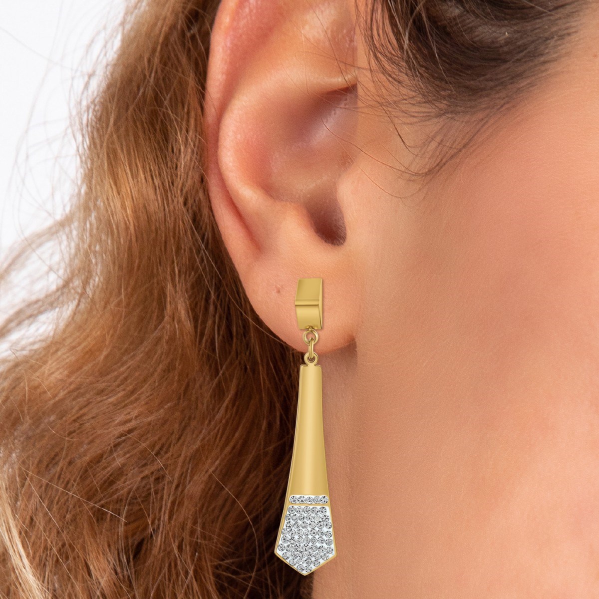 Boucles d'oreilles SC Bohème ornées de Cristaux scintillants