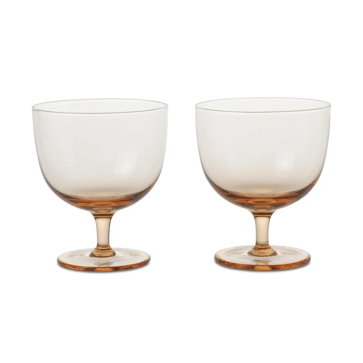 Ferm Living - Host Wasserglas, blush (2er-Set)