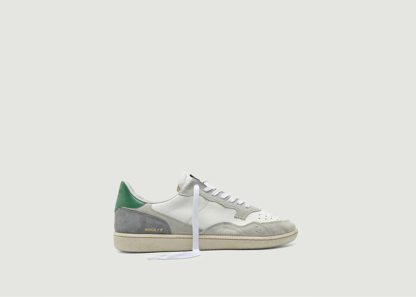 Sneakers basses en cuir Mega T Hidnander