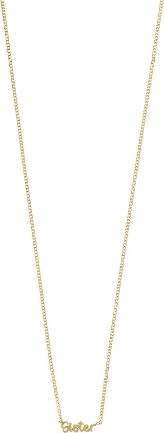 Pilgrim SISTER recycled necklace gold-plated Guld